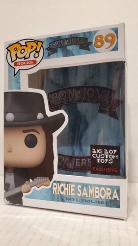 PERSONALIZZATO Pop Funko RICHIESTE SAMBORA of Bon Jovi Esclusivo Vinile da Collezione Jon Rock - Foto 8 di 12