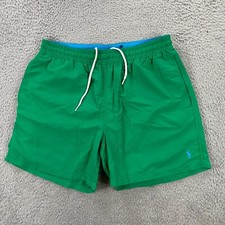 Polo Ralph Lauren Swim Trunks Mens XL Beach Board Shorts Lined Pony CLEAN EUC