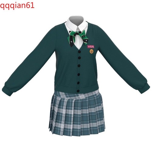 All of Us Are Dead Cosplay Performance Costume School Uniform Outfit Halloween - Picture 25 of 26