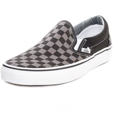 slip on vans checkerboard grey slip on vans checkerboard grey