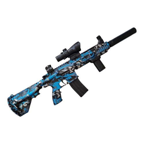 Gel Blaster Gun M416 elektrische Wasserkugel Spielzeug pistole +10000 Gel, 7,4 V - Bild 9 von 21