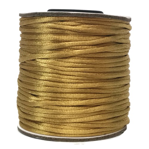 Rattail Kordel, 2 mm Nylon, Satinkordel, Faden Makramee Shamballa Kumihimo (R1) - Bild 32 von 33