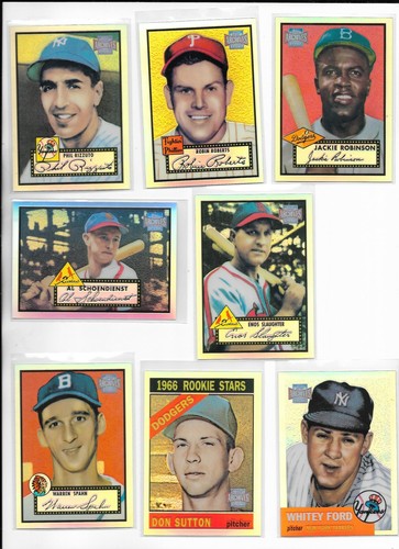2001 Topps Archives Reserve PICK-A-CARD Ashburn Cepeda Doby Fox Hodges Jensen ++ - Picture 55 of 65