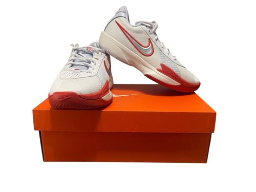 Nike Basketball Shoes Mens 7.5 Air Zoom G.T. CUT ACADEMY ORANGE/WHITE FB2599-101