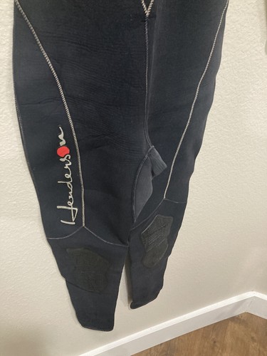 Henderson Divewear 3mm Full scuba swimming Wetsuit size 8 A830WB black - Picture 4 of 11