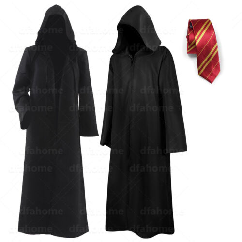 ADULTS WIZARD ROBE COSTUME WORLD BOOK DAY SCHOOL UNISEX BOYS GIRLS FANCY DRESS++ - Picture 23 of 65