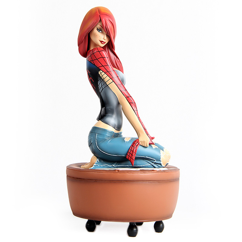 Pre order Marvel Spider-Man Girlfriend Mary Jane Resin STATUE Statue Red Pre order Marvel Spider-Man Girlfriend Mary Jane Resin STATUE Statue Red