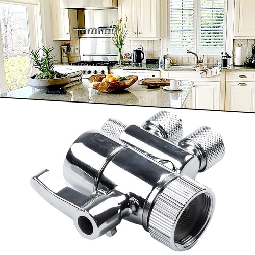 Water Filters Purifiers Two-Way Faucet Filter Diverter Valve 3/8in & 5/16In Out - Picture 4 of 24