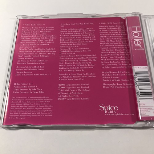 Spice Girls - Holler CD Single Slimline Case Sporty Posh Baby Scary - Picture 5 of 6