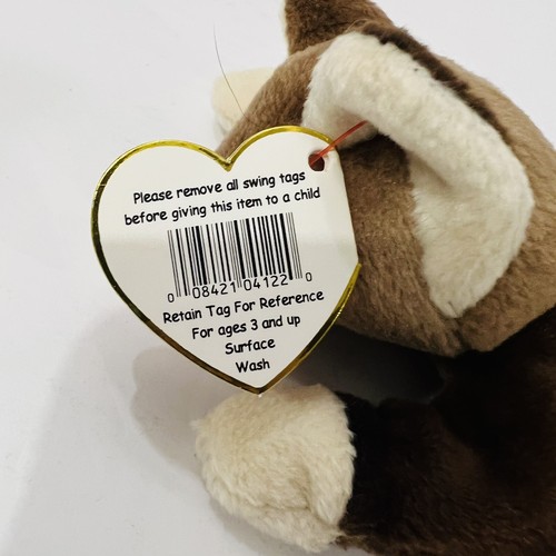 TY Beanie Baby - POUNCE the Cat (8 inch) 1997 PE Pellet - Picture 5 of 9
