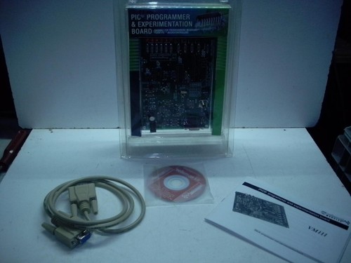 VELLEMAN K8048 KIT PIC PROGRAMMER & EXPERIMENT BOARD WITH CABLE! NEW! - Picture 1 of 5