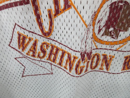 Maglia vintage WASHINGTON REDSKINS COMMANDERS Super Bowl XXII 1987 LOGO 7 taglia XL - Foto 7 di 15