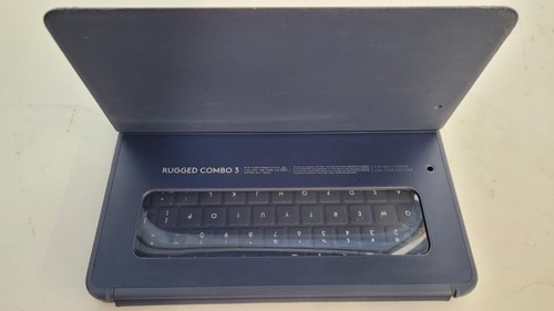 Logitech Rugged Combo 3 Touch Keyboard Case for 10.2" iPad 7th 8th 9th Gen BLUE - Picture 6 of 12