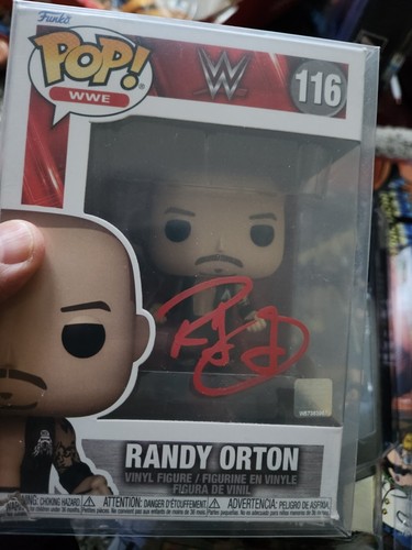 Beschädigt neu signiert WWE Randy Orton Funko Pop #116 JSA COA AUTO - Bild 5 von 5