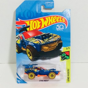 2018-Hot-Wheels-Sting-Rod-II-Dino-Riders-3-5-Secret-Treasure-Hunt-T-Hunt-Diecast