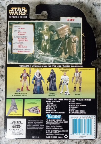 EV-9D9 1997 Kenner Hasbro Star Wars: The Power of the Force Figure - Picture 2 of 2