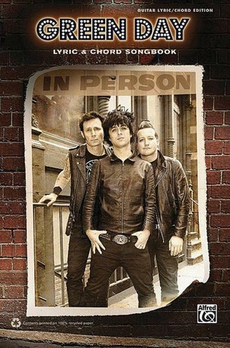 Green Day Lyric & Chord Songbook EASY TO CARRY MUSIC BOOK 70 SONGS NEW ON SALE