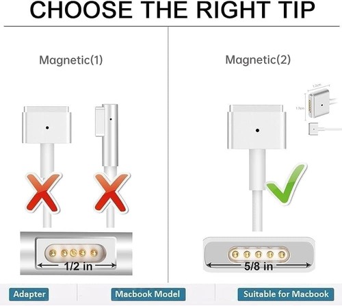 Portable 85W Replacement Charger for MacBook Pro & Air - LED Indicator - Picture 4 of 9