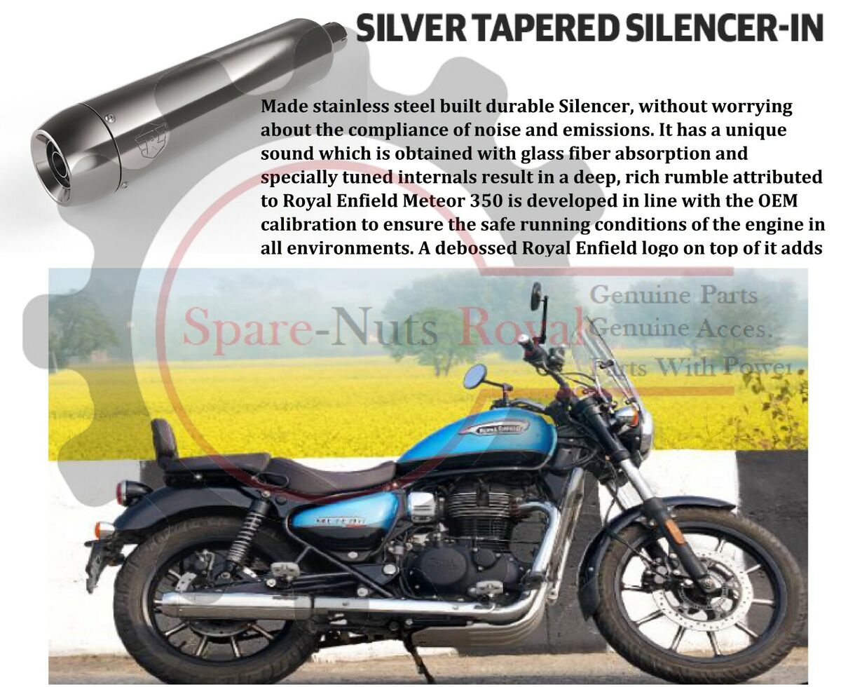 Royal enfield genuine silencer new arrivals