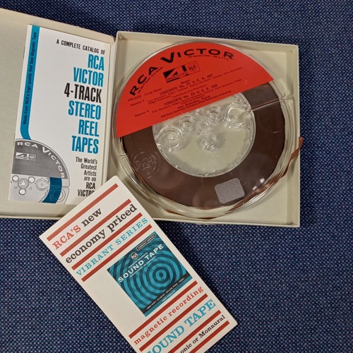 Rubinstein, Mozart Concertos 21 & 23: RCA REEL-TO-REEL TAPE - Picture 3 of 8