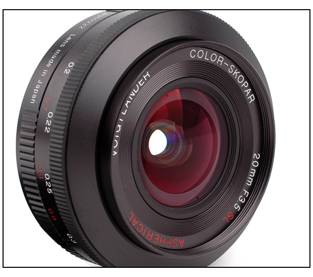 New Voigtlander COLOR-SKOPAR SL II 20mm f/3.5 ASHPERICAL for