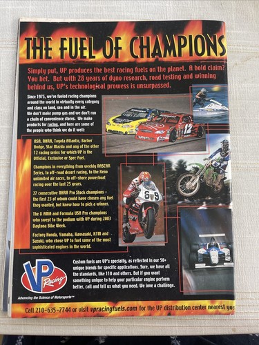 Stock Car Racing Magazine July 2003 Bill Elliott - Picture 2 of 2