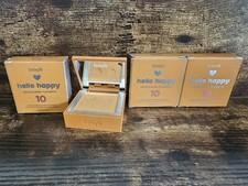 3 BENEFIT COSMETICS Hello Happy Velvet Powder Foundation Shade 10 Medium Warm