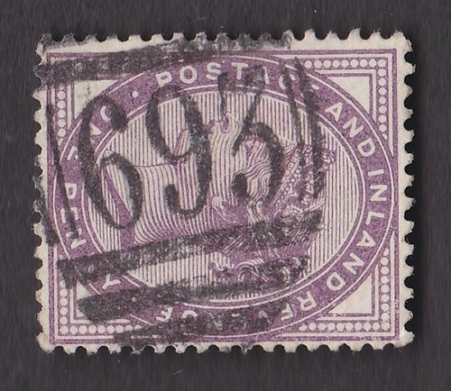 GB stamps 1841/1950 English Welsh NUMERAL CANCELS 600-699 sold singly - 57 items - Picture 51 of 58