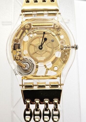 SWATCH SPECIAL LUXURY COLLECTION 2000 - SFK113AP - GOURMETTE Cint. Grand- Neuf - Photo 1/3