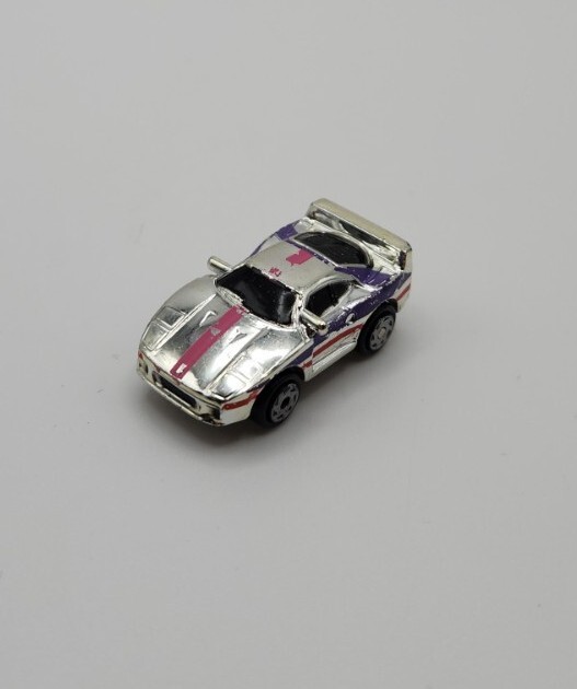 Vintage - Micro Machines - Ferrari F40 - Silver Sports Car