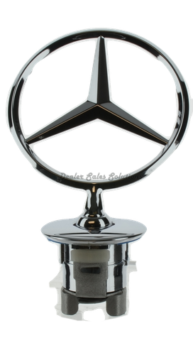 Genuine For AMG Hood Star Emblem Insignia Front (2007-2023) OE 2218800086 - Picture 6 of 7