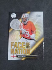 2023 Topps Athletes Unlimited LACROSSE Face of the Nation card BRITT READ A10