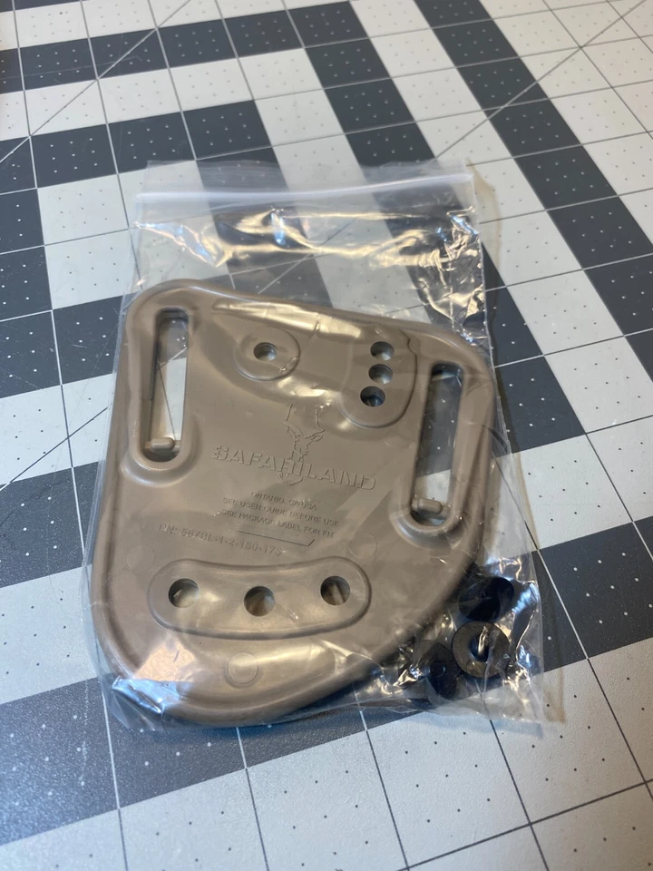 Safariland 6378RDS ALS Cordura Tan LH Duty Holster for GLOCK 19 & 23 - LEFT HAND - Image 3 of 4