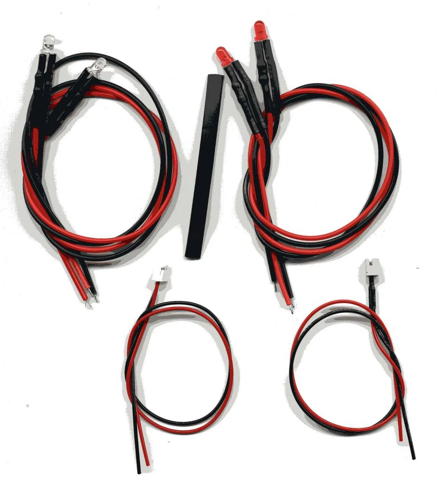 MARKENLOS ** TOP * LED Beleuchtungs Kit, Xenon, rot, für Carrera Digital Decoder 1:24/1:32