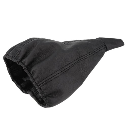 Car Gear Shift Stick Gaiter Boot Dust Proof Cover Black PU Leather Accessories - Picture 9 of 14