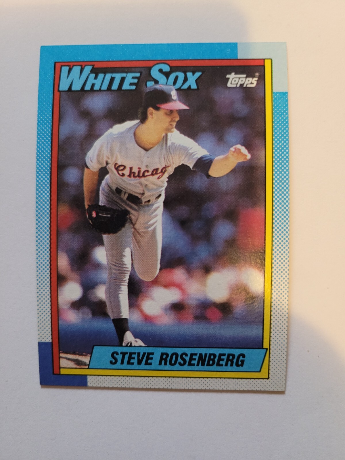 1990 TOPPS STEVE ROSENBERG #378 NM