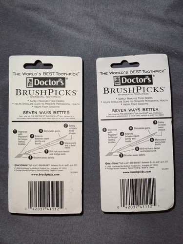The Doctor's BrushPicks 120 Picks 2 Pack - Bild 2 von 2