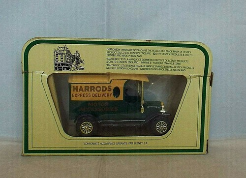 MATCHBOX Models of Yesteryear Y-12 1912 Ford Model 'T' Van Harrods ISSUE 2 BOXED - Bild 7 von 7