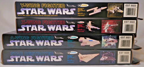 4 Estes Star Wars A,Y & X Wing Fighters, Star Destroyer Catapult Flying Kits NEW - Picture 3 of 7