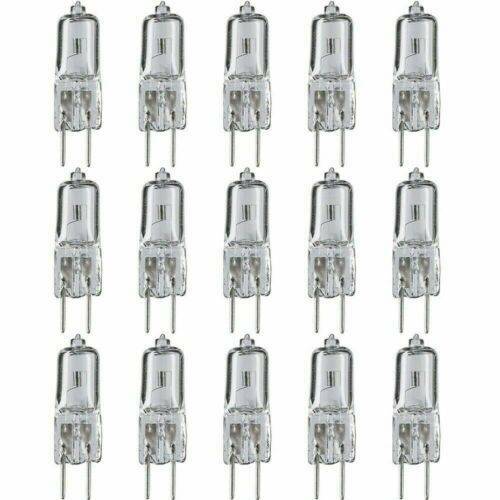 G4 12 Volt 10W Halogen Light 120 Lumens Cooker Hood Bulbs 2 Pin Clear Lamps New - Picture 8 of 15