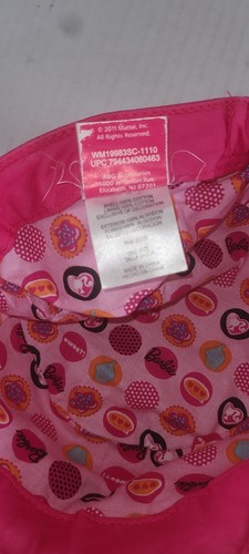 Barbie Army Style Youth Adjustable Hat Cap Pink By Mattel 2011 - Picture 6 of 7