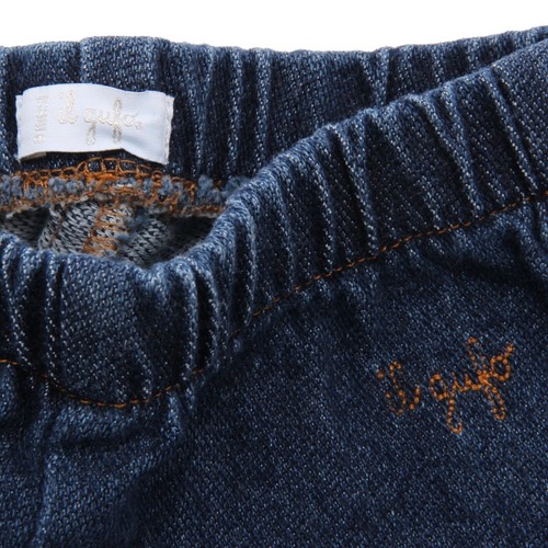 3785AL pantalone bimba girl IL GUFO kids denim pants blue - Picture 4 of 4
