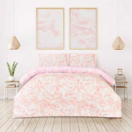 Juego de cama reversible con estampado abstracto funda nórdica suave edredón con funda de almohada - Imagen 7 de 64