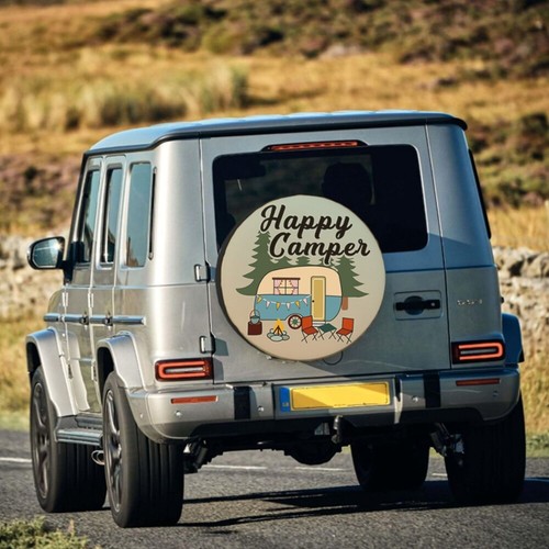 15'' Universal Car Truck Tire Cover Wheel Protectors For Tire Diameter 27-29in - Bild 6 von 7