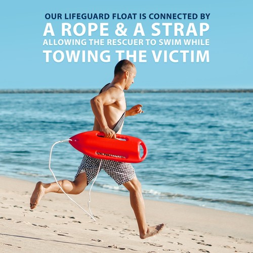 ASA TECHMED bote salvavidas, dispositivo de flotación de boyas - flotador de seguridad en el agua - Imagen 18 de 21