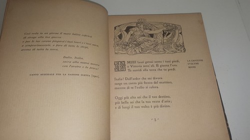 D'Annunzio LAUDI vom Himmel Meer Erde Helden - Buch IV MEROPE - Trier 1915 - Bild 6 von 8