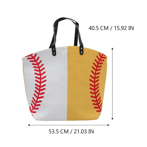 Baseball Softball Bag Man Single Shoulder for Women Large Capacity Tote - Picture 12 of 12