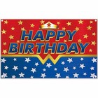 72x43inch Fabric Super Women Birthday Backdrop Girl Crown Stars Photography...