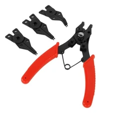 4 in 1 Multifunction Snap Retaining Clip Snap Ring Pliers Plier Tool Set Circlip