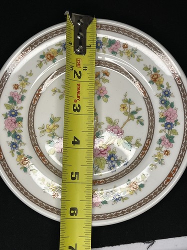 28 Dinner Salad Dessert Bowl Plate Coalport Bone China S Flower of Tibet England - Picture 7 of 10